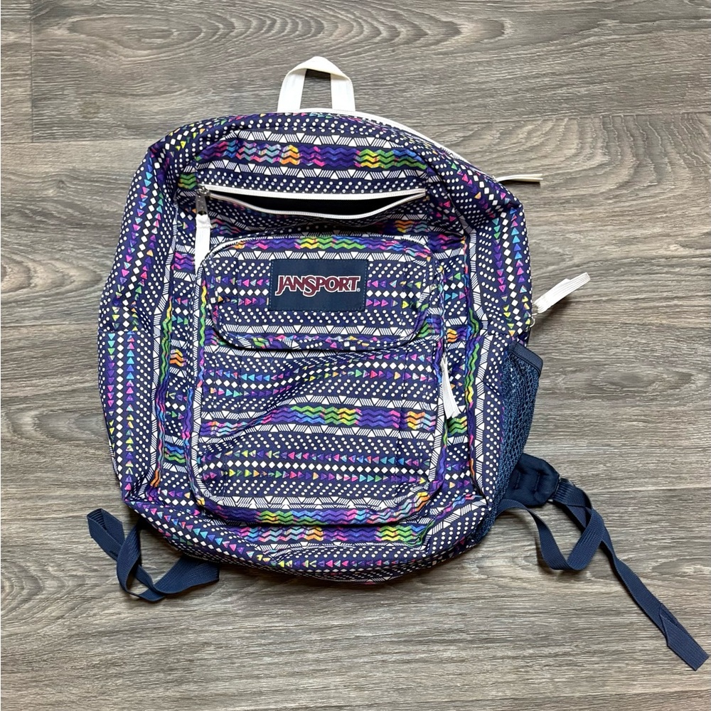 Jansport Colorful Geometric Backpack